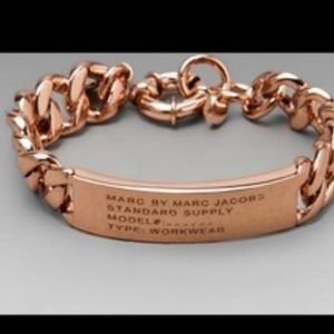 Marc Jacobs Standard Supply Rose Gold ID bracelet New mint